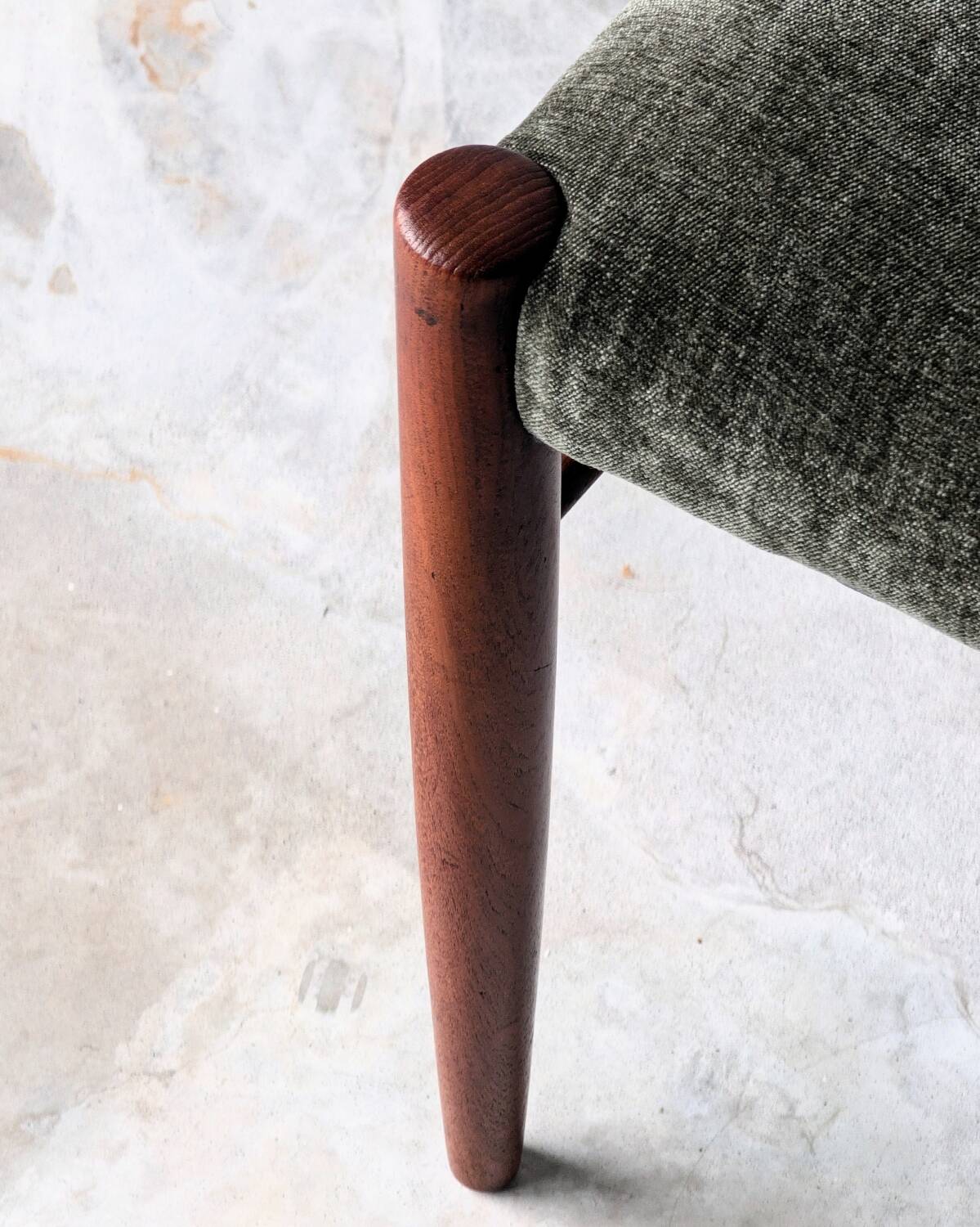 Vintage teak chair by Henry Walter Klein, Bramin edition, 1960.