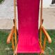 Chaise longue chilienne annees 50-60