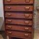 Commode chiffonnier vintage des années 60
