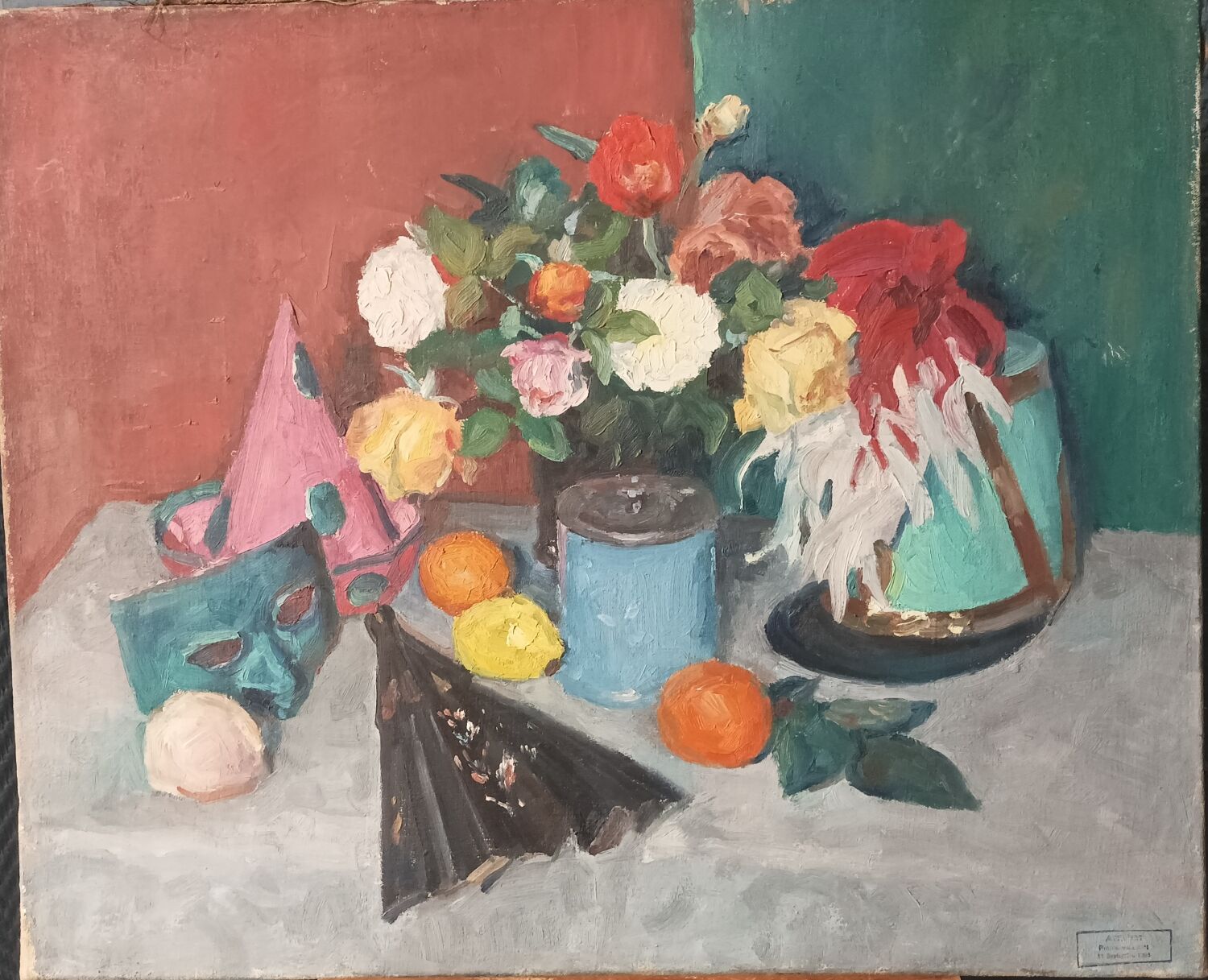Still Life with Mask