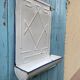 Enamel wall utensil holder