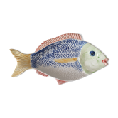 Plat poisson barbotine
