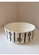 Terre de Fer Badonviller Orange and Black Salad Bowl
