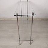 Chrome vintage console, 1970s