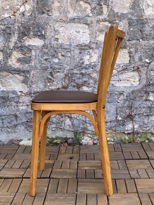 Chaise bistrot Baumann  1960