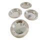 Christofle - 4 silver-plated coasters
