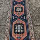 Vintage Anatolian runner rug in wool from the 1950s.