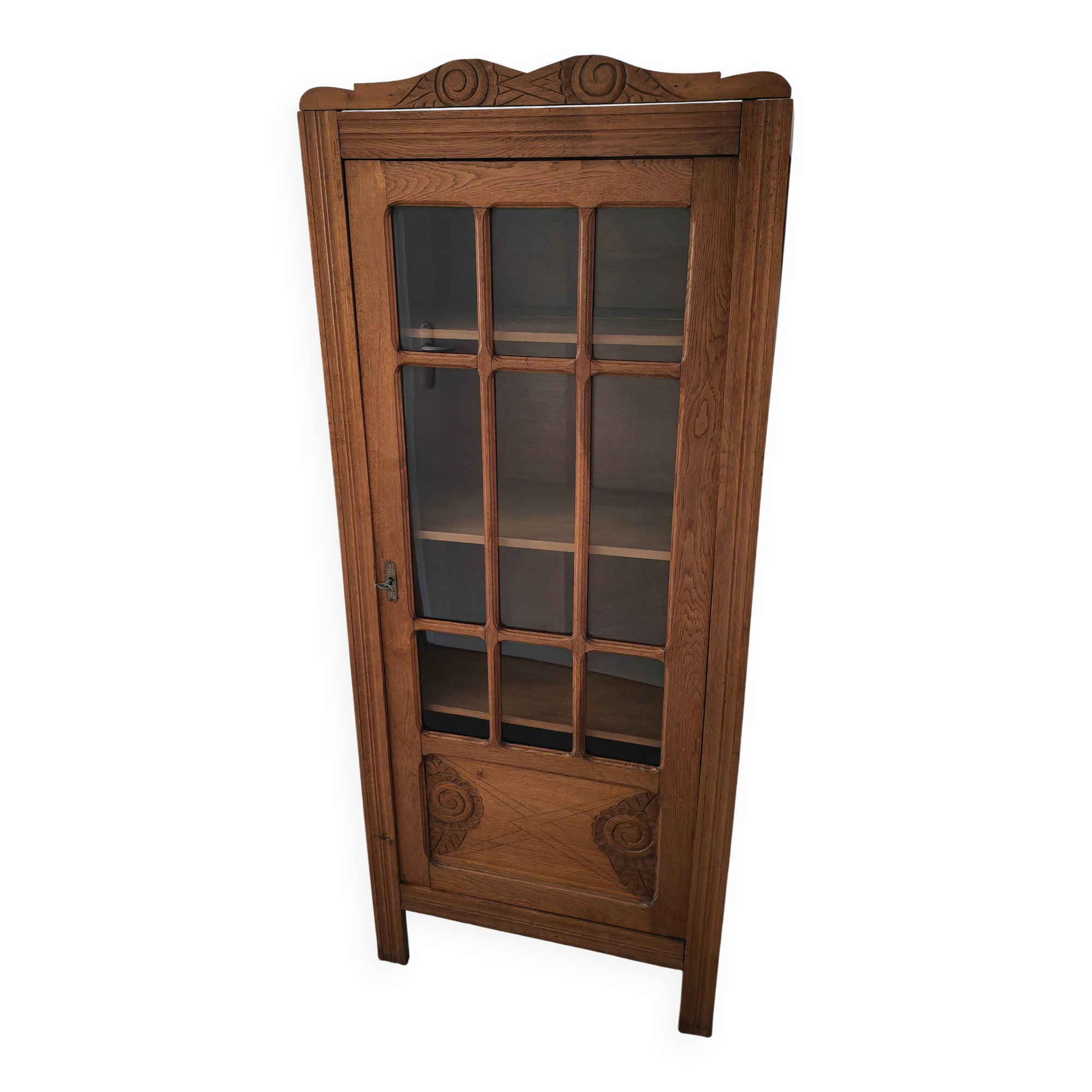 Parisian glass cabinet