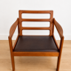 Vintage Danish Illum Wikkelsø teak lounge chair model 20