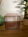 Vintage smoked plexiglass cube by Miche Dumas for Roche Bobois 70.