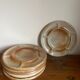 6 stoneware plates