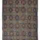 Turkish Kilim Yuruk Vintage 173x284 cm Geometric Green and Blue