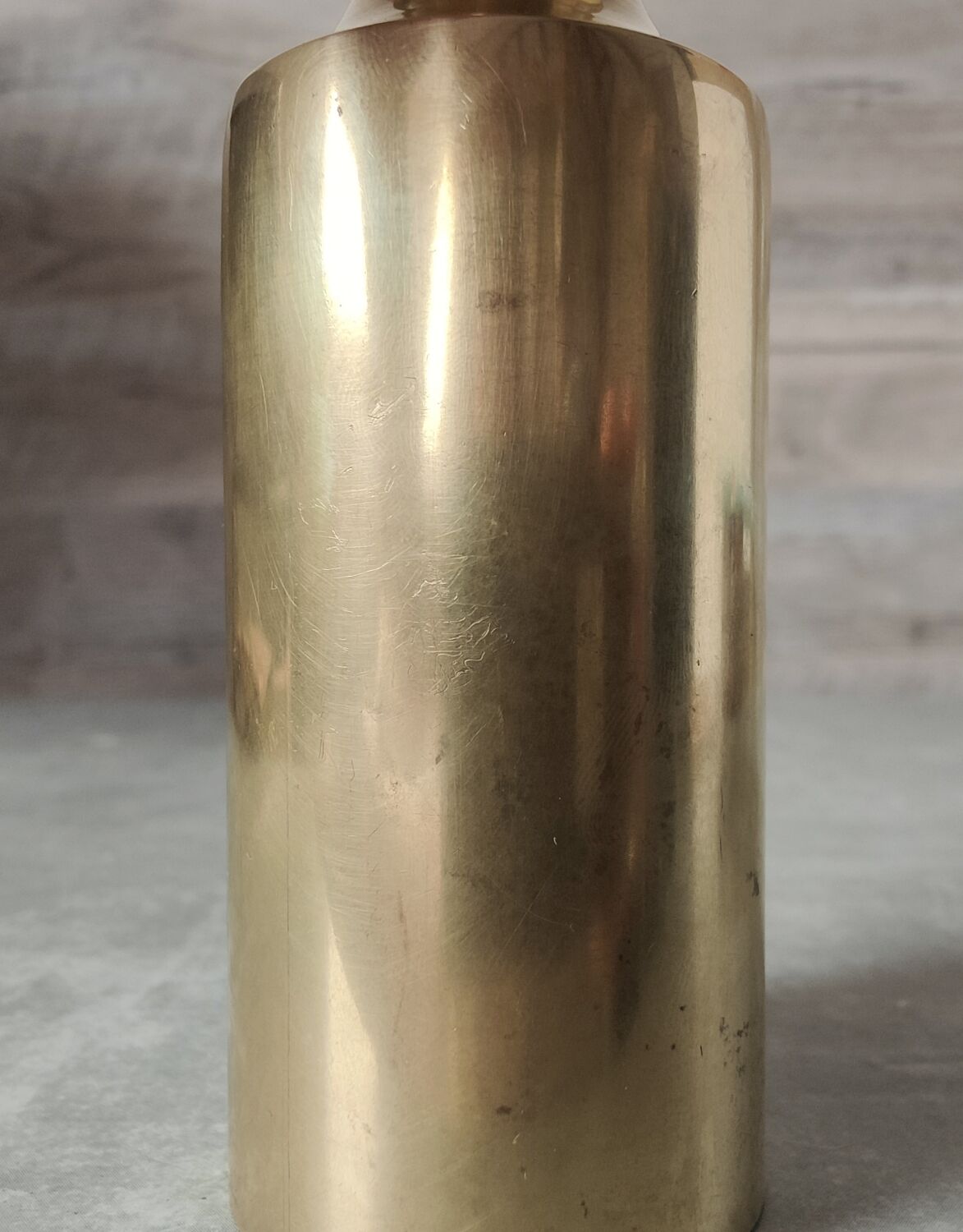 Brass candle holder