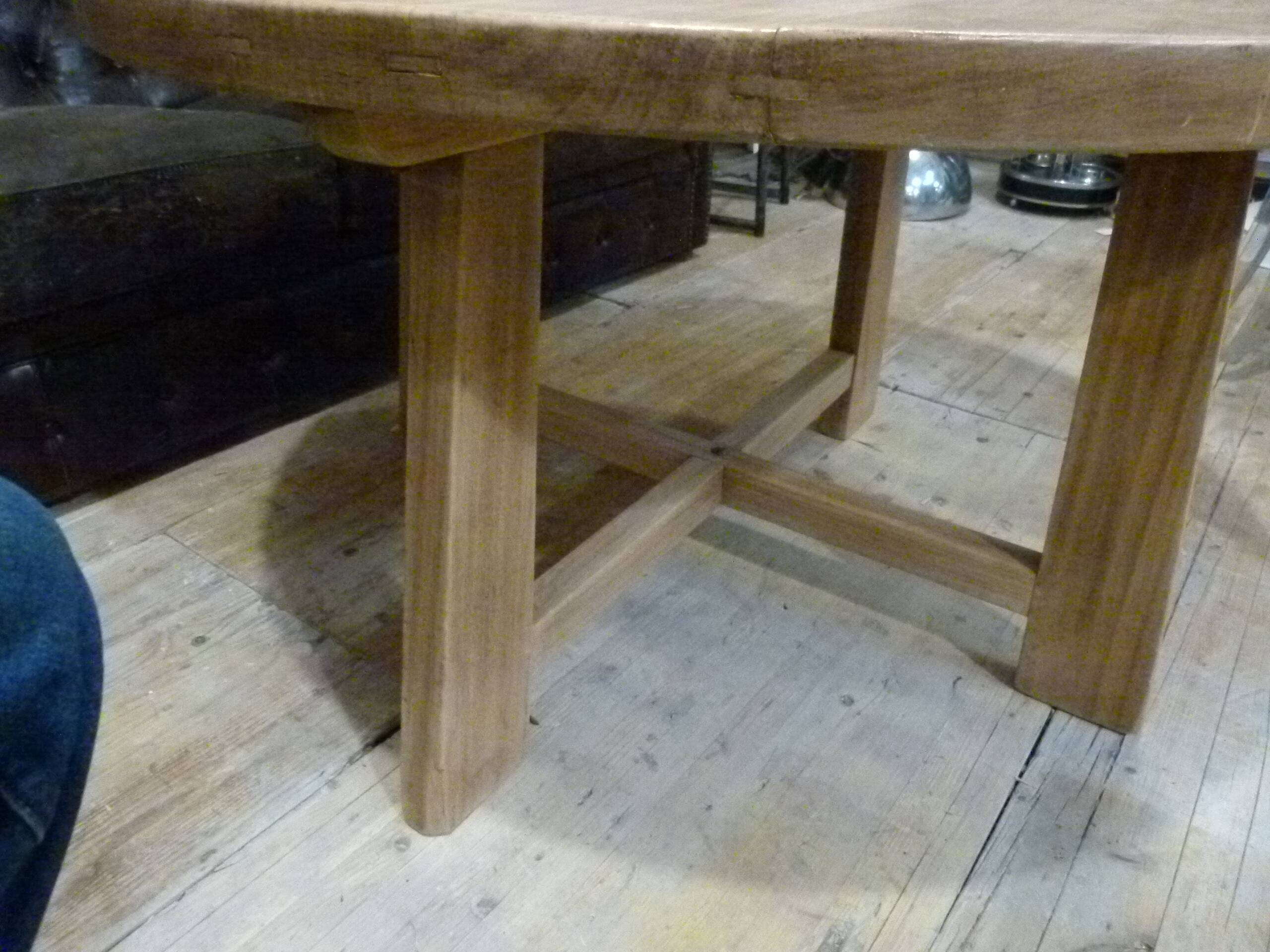 20th century oak table