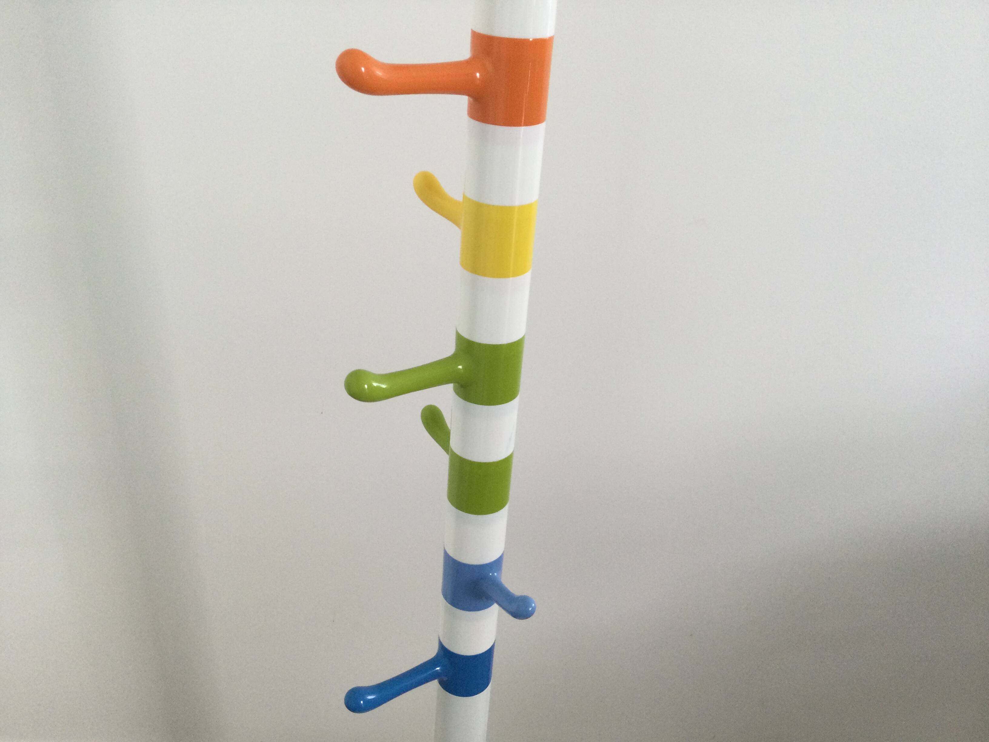 Vintage designer coat rack by Krokig Memphis