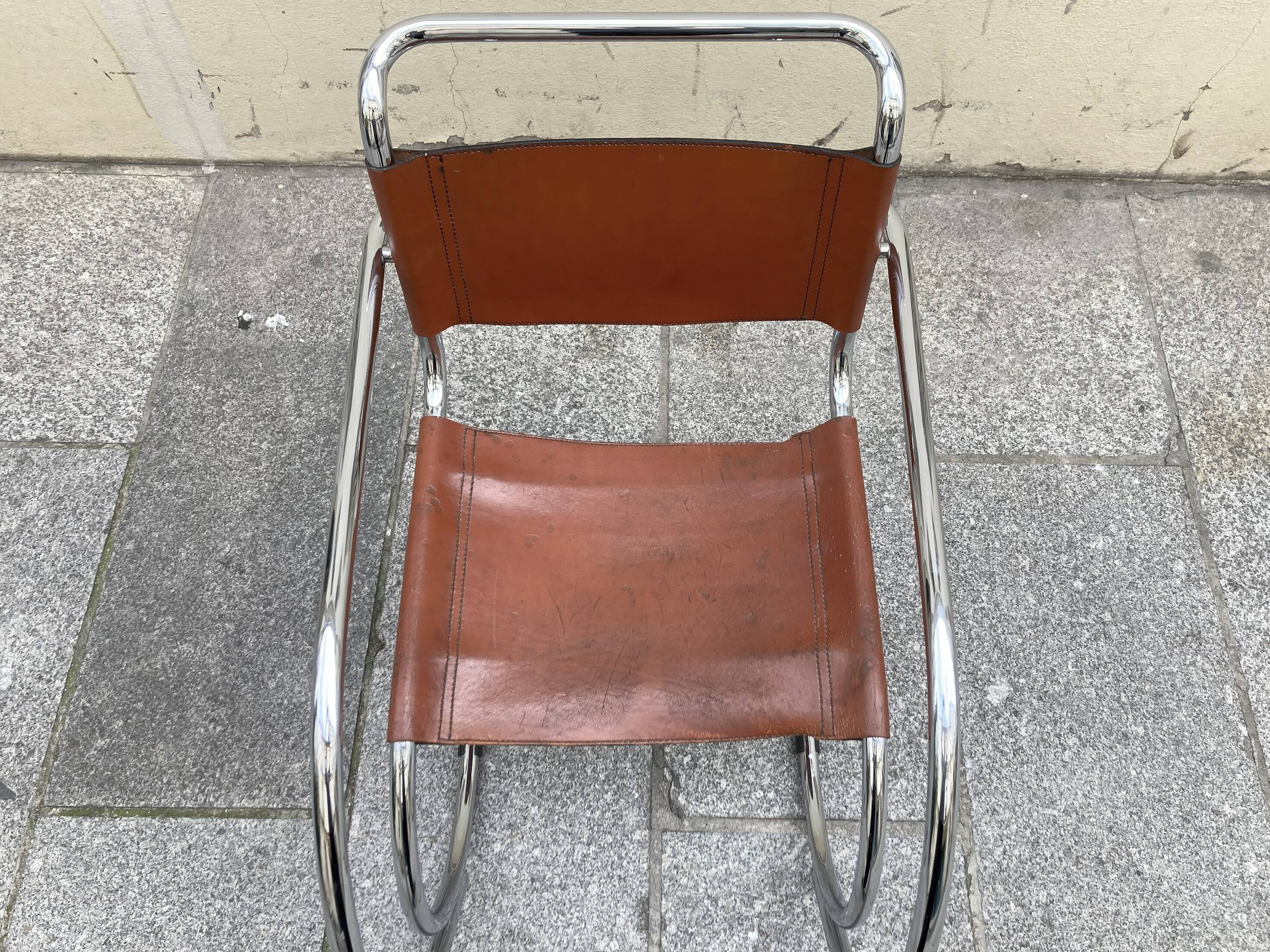MR20 armchair by Mies Van Der Rohe