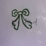 Nevers earthenware dessert dish