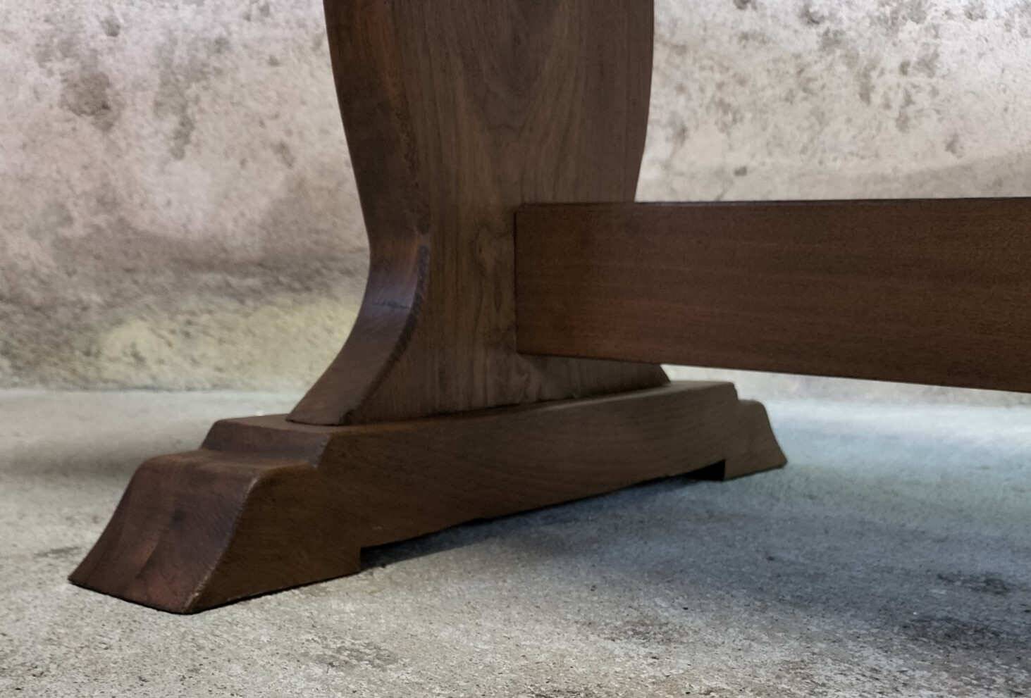 Solid wood coffee table