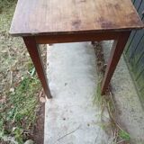 Solid wood table