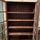 Beige lacquered teak sideboard