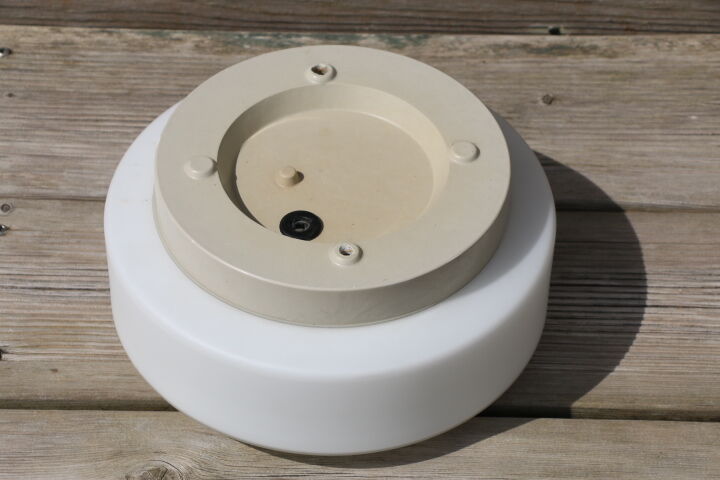 Wall lamp/ceiling lamp metal and glass