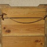 Antique wooden mirror with gilded stucco 65x83cm