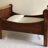 Roller doll bed, antique toy