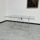 Dining table with folding base by Max Sauze Studio, France, 1970s