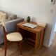 1950s vintage children's desk in light oak