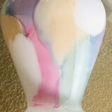 Harlequin vase pastel colors MURANO