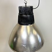 Large Industrial Aluminium Pendant Light from Elektrosvit, 1960s