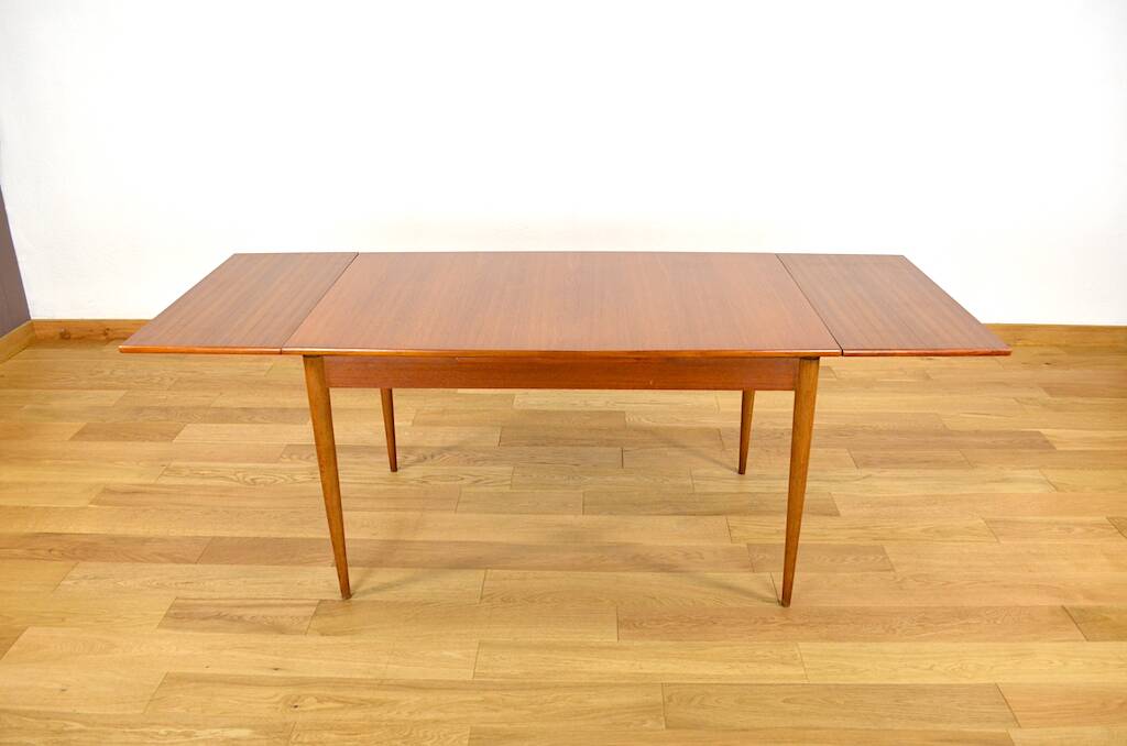 Vintage Scandinavian Teak Table 1960