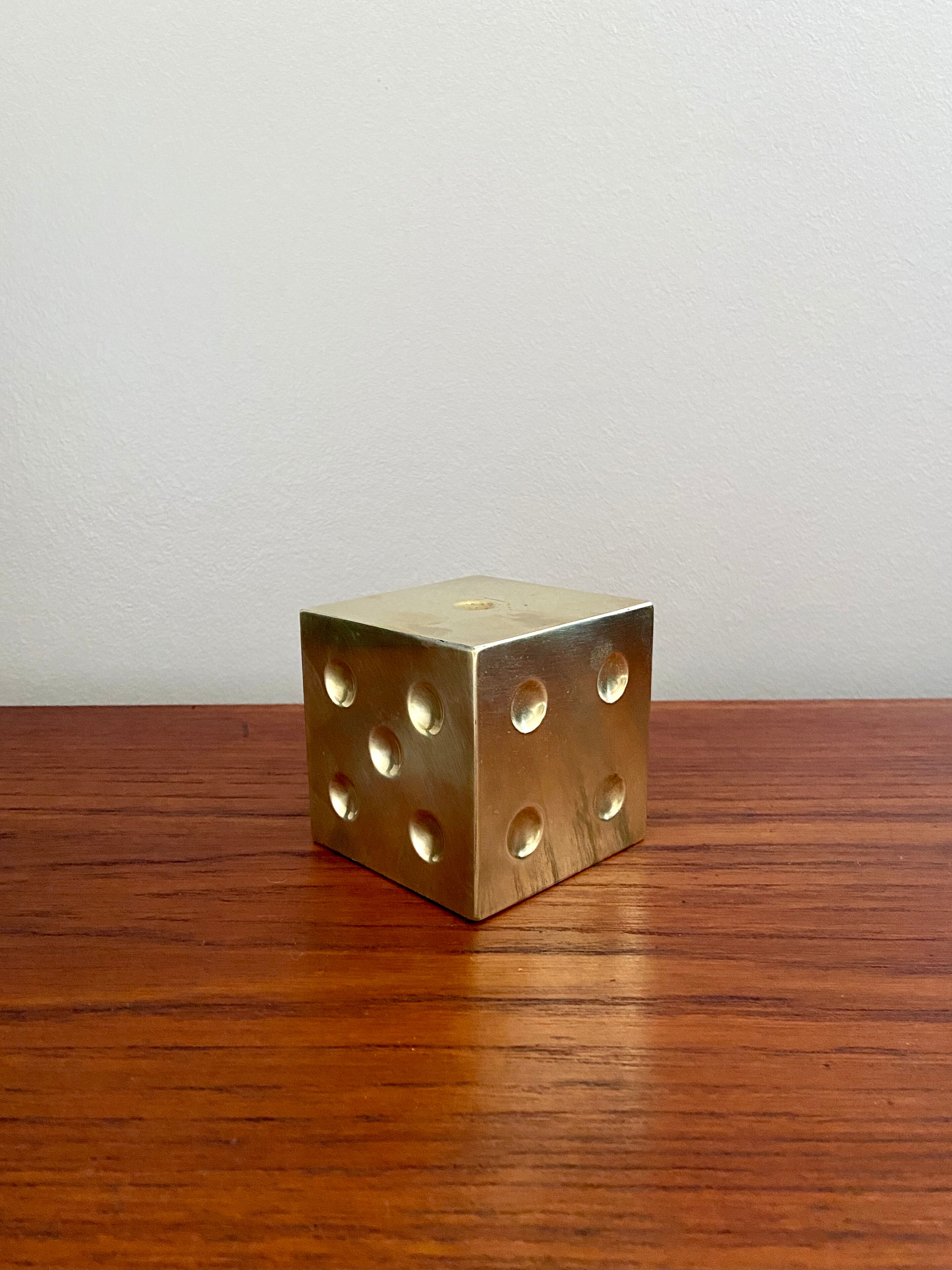 Brass paperweight