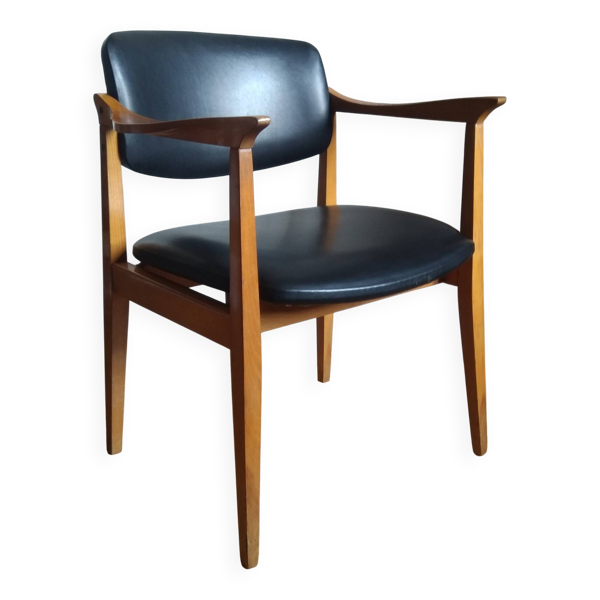 Grand fauteuil de bureau scandinave