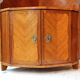 Corner Louis XV marquetry shelf