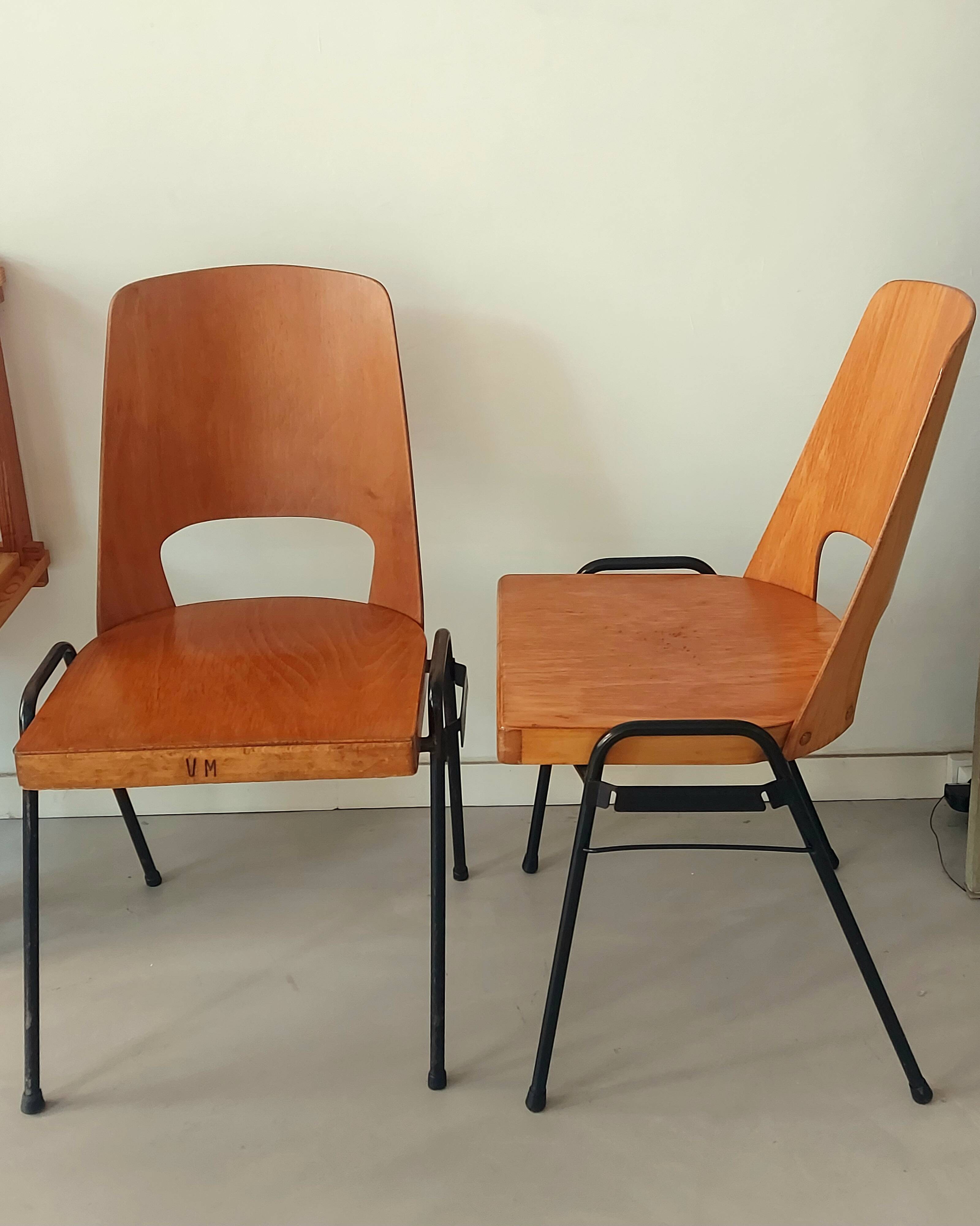Baumann Manhattan chairs, 1970