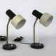 Lampes de table à cône réglables italiennes