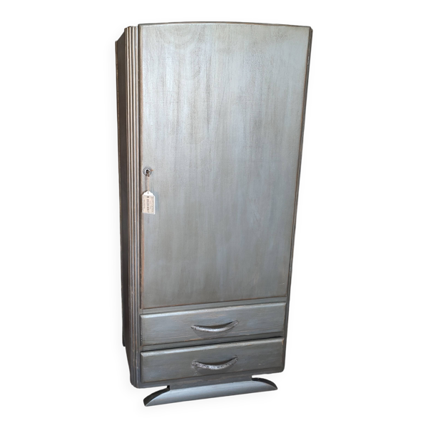 Belle armoire vintage restaurée milieu 20 ème.