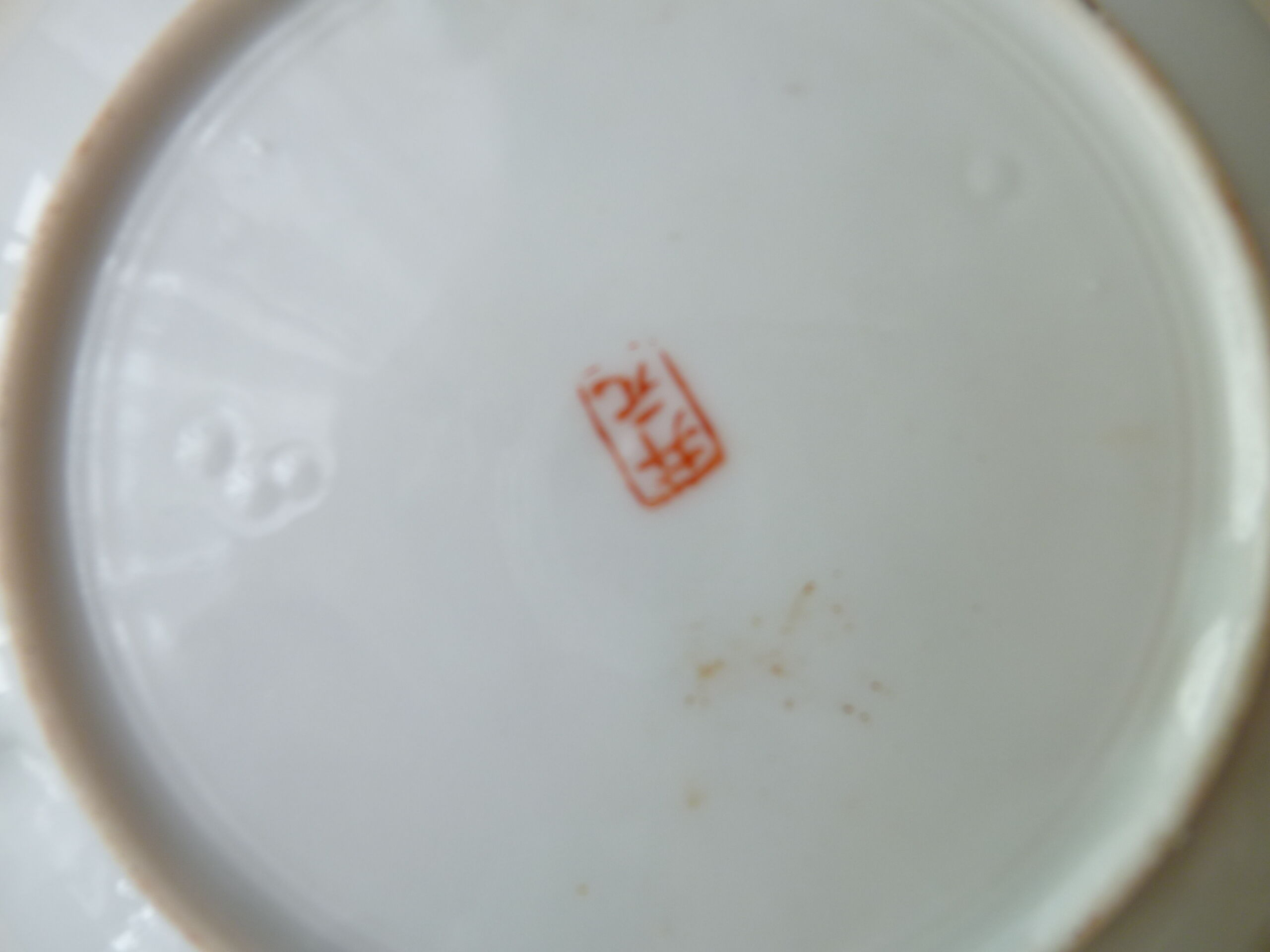 Set of 2 large tea cups in Japan Porcelain
