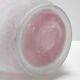 Postmodern pink scavo glass vase