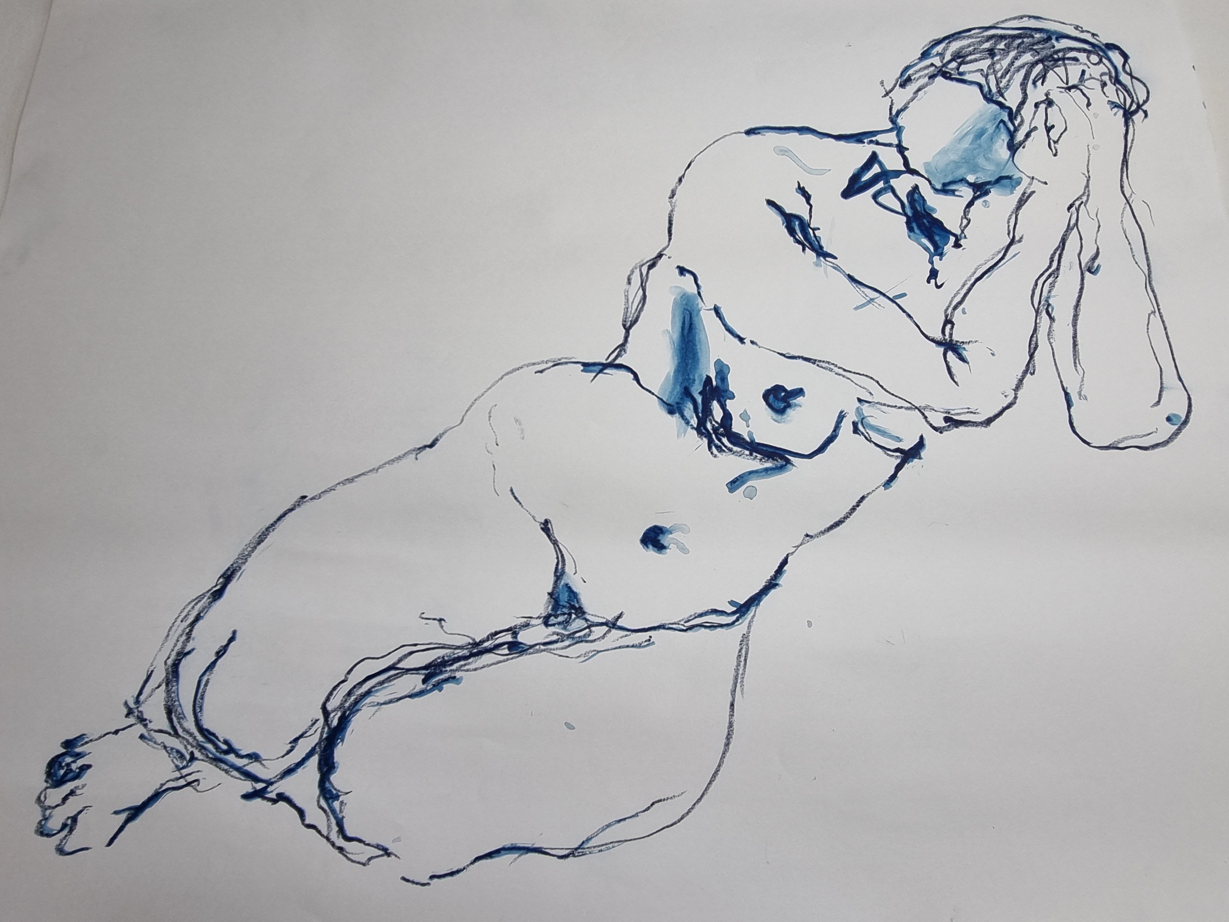 Study of nude 03, school of Paris, twentieth century