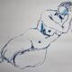 Study of nude 03, school of Paris, twentieth century