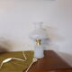 Glass bedside lamp