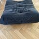 Togo pouf alcantara anthracite