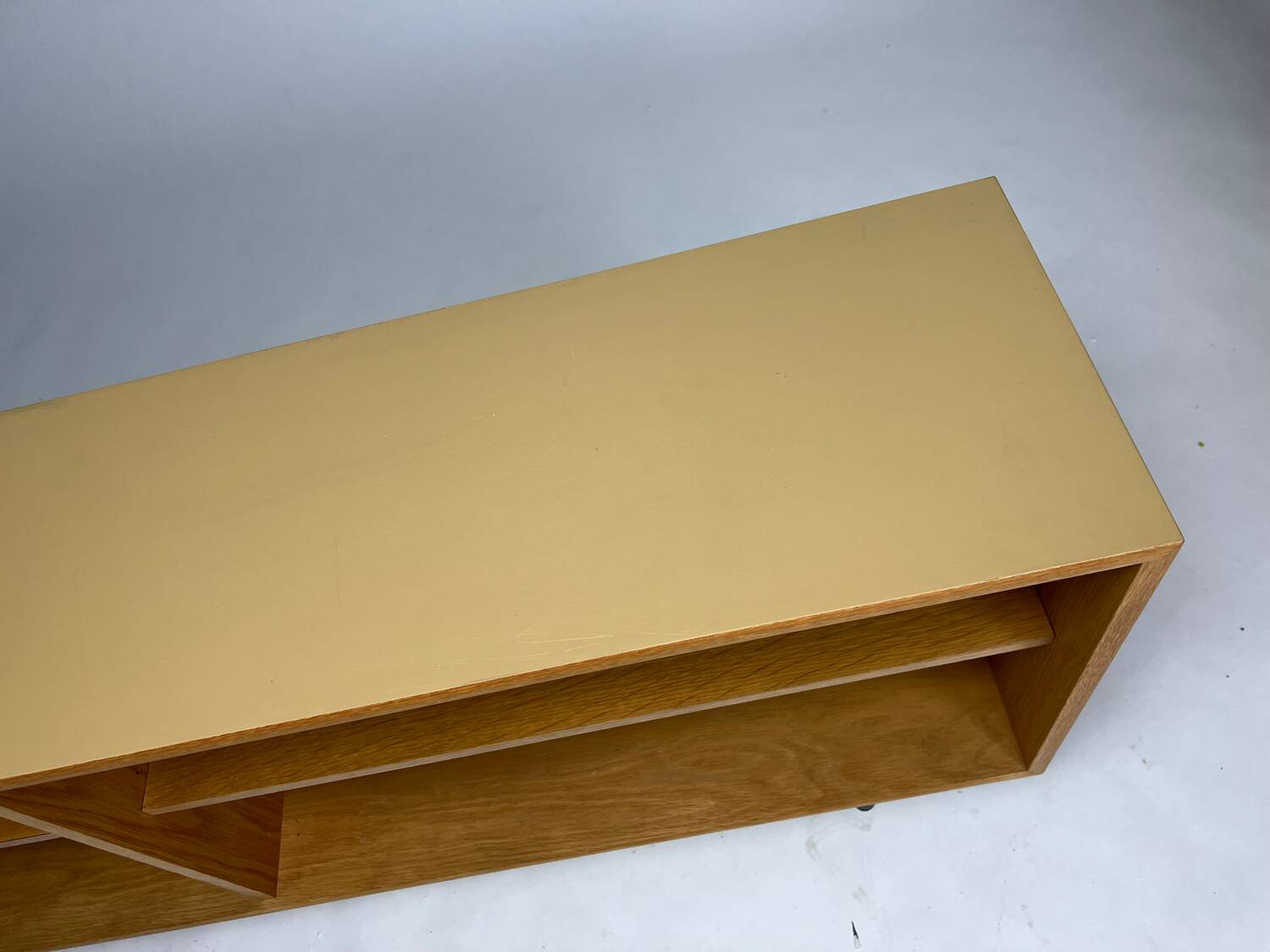 Vintage shelf sideboard lowboard bookcase WK oak mid-century