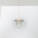 Crystal Glass Chandelier by Kinkeldey