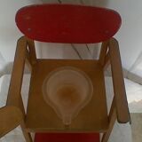 chair pierced child, vintage.