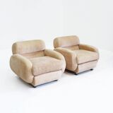Vintage Italian armchairs 1970s , set of 2