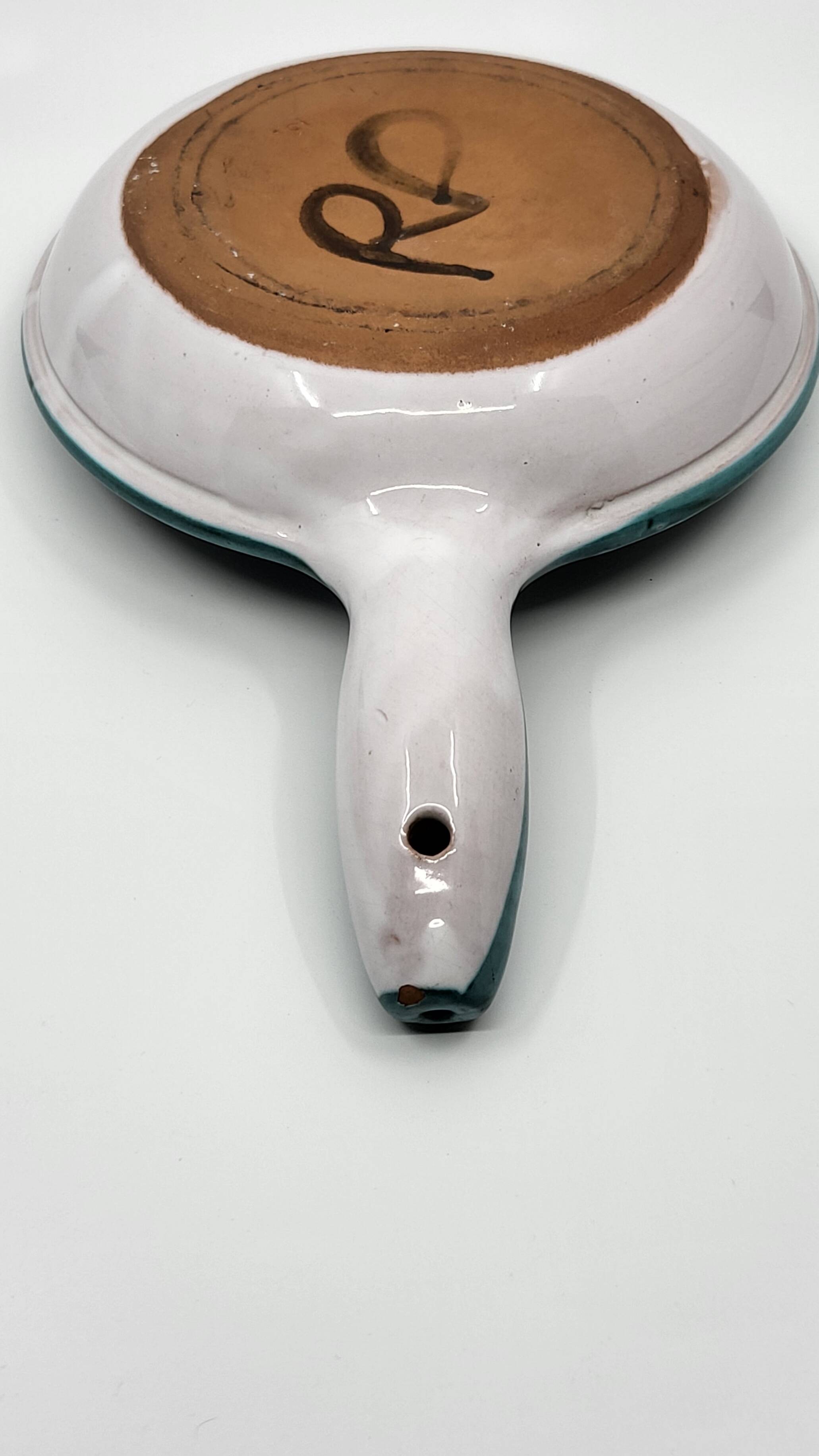 Robert Picault French Ceramic Skillet Vallauris 1960/70 Vintage