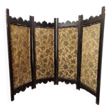 Antique Hand-Carved Wooden Room Divider